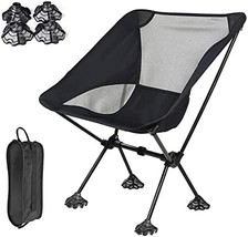 Aliobc Camping Backpacking Chair, Ultralight Portable Compact Folding Chairs For - £32.95 GBP