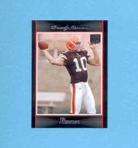 2007 Bowman Brady Quinn Rookie Card Browns - $1.25