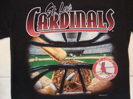 Vintage MLB St. Louis Cardinals Baseball Lee Sport Fan Apparel T Shirt S... - £17.69 GBP