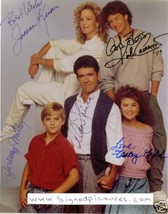 Growing Pains Cast Signed Autographed Autogramme 8x10 Rp Photo All 5 Alan Thicke - £12.57 GBP