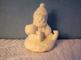 D1 - Elf Votive Topper Ceramic Bisque Ready to Paint, Unpainted, You Paint* - $57.10 MXN