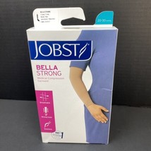 Jobst Bella Strong 20-30 mmHg Compression Arm Sleeve Black 7 Long - £30.07 GBP