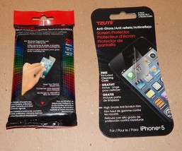 Tzumi Tech Cloths Clean 20 Pack &amp;2 Pack Anti Glare Screen Protectors I Phone 94X - £4.30 GBP
