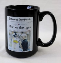 Pittsburgh Post Gazette Steelers Super Bowl XL Coffee Mug Roethlisberger Cowher - £11.86 GBP