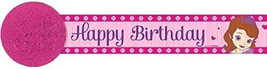 Sofia the First Disney Princess Kids Birthday Party Decoration Crepe Str... - $9.78