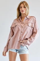 Button Down Shirt With Pockets - £28.68 GBP