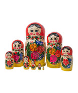Semenov Nesting Doll - 9&quot; w/ 9 Pieces - £142.63 GBP