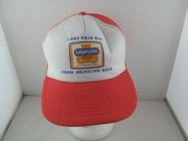 Vintage Trucker Hat - Labatt&#39;s Lite Got This Way From Beer - Adult Snapback - £27.36 GBP