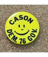 Missouri Governor Pin Back Campaign 1976 William Cason - $183.03 MXN