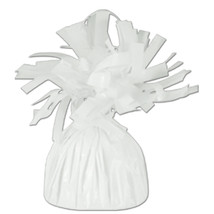 Forum Novelties 1 Count Decorative Balloon Weights, Small, Soft White - £27.01 GBP