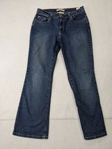 Tommy Hilfiger Womens Jeans Sz 10R Low Rise Flare Cotton Blend Blue - £9.87 GBP