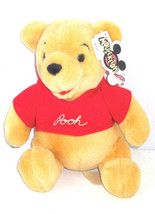 Walt Disney World Disneyland Winnie Pooh Bear Plush Toy Sri Lanka Vintage Tags - $19.95