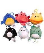 Squishmallows Kellytoy 3.5&quot; Assorted Squad Clip On Keychain Mini Plush D... - £20.64 GBP