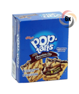 Full Box 6x Packs Kellogg&#39;s Pop Tarts Frosted Chocolate Chip Pastries | ... - $27.61 CAD