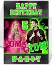 DISNEY ZOMBIES Personalised Birthday Card - Disney Zombies Christmas Card D3 - $4.10