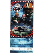 NFL Bowl 1997 Full Ticket Green Bay Brett Favre Buffalo Toronto Game At ... - £7.70 GBP