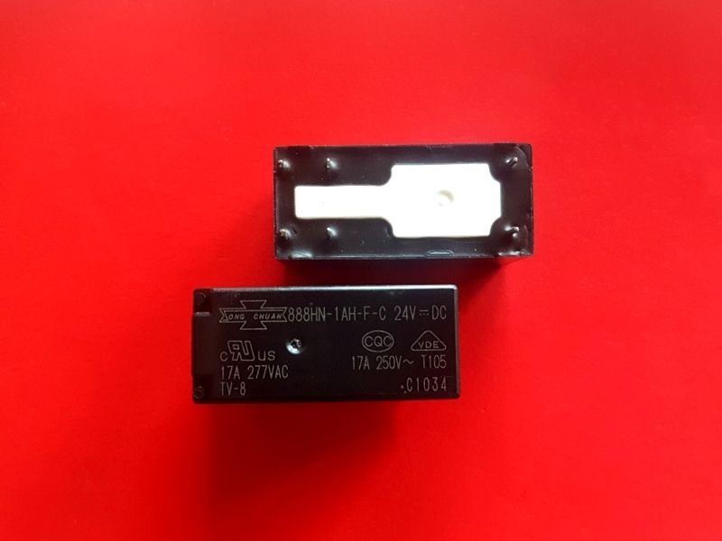 888HN-1AH-F-C, 24VDC Relay, SONG CHUAN Brand New!!