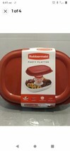 Rubbermaid Party Platter Container Set w/ Twist &amp; Seal Cup &amp; Lids NEW - $14.22