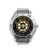 Boston Bruins NHL Stainless Steel Analogue Men’s Watch Gift - £23.59 GBP