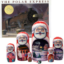 The Polar Express Nesting Doll and Book Set - £117.46 GBP