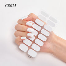 Full Size Nail Wraps Stickers Manicure 3D Strips CA Model #CS025 - $4.40