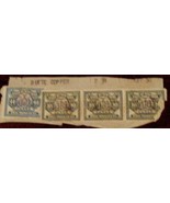 Nice Vintage Used Set of three New York 10 Cents and One New York 40 Cen... - $6.75 CAD