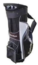 Taylormade Golf Bag Carry 14 Way Black White Shoulder Read Discription - $79.99