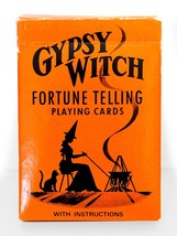 Vintage Gypsy Witch Fortune Telling Playing Cards w/ Instructions - Made in USA - £14.61 GBP