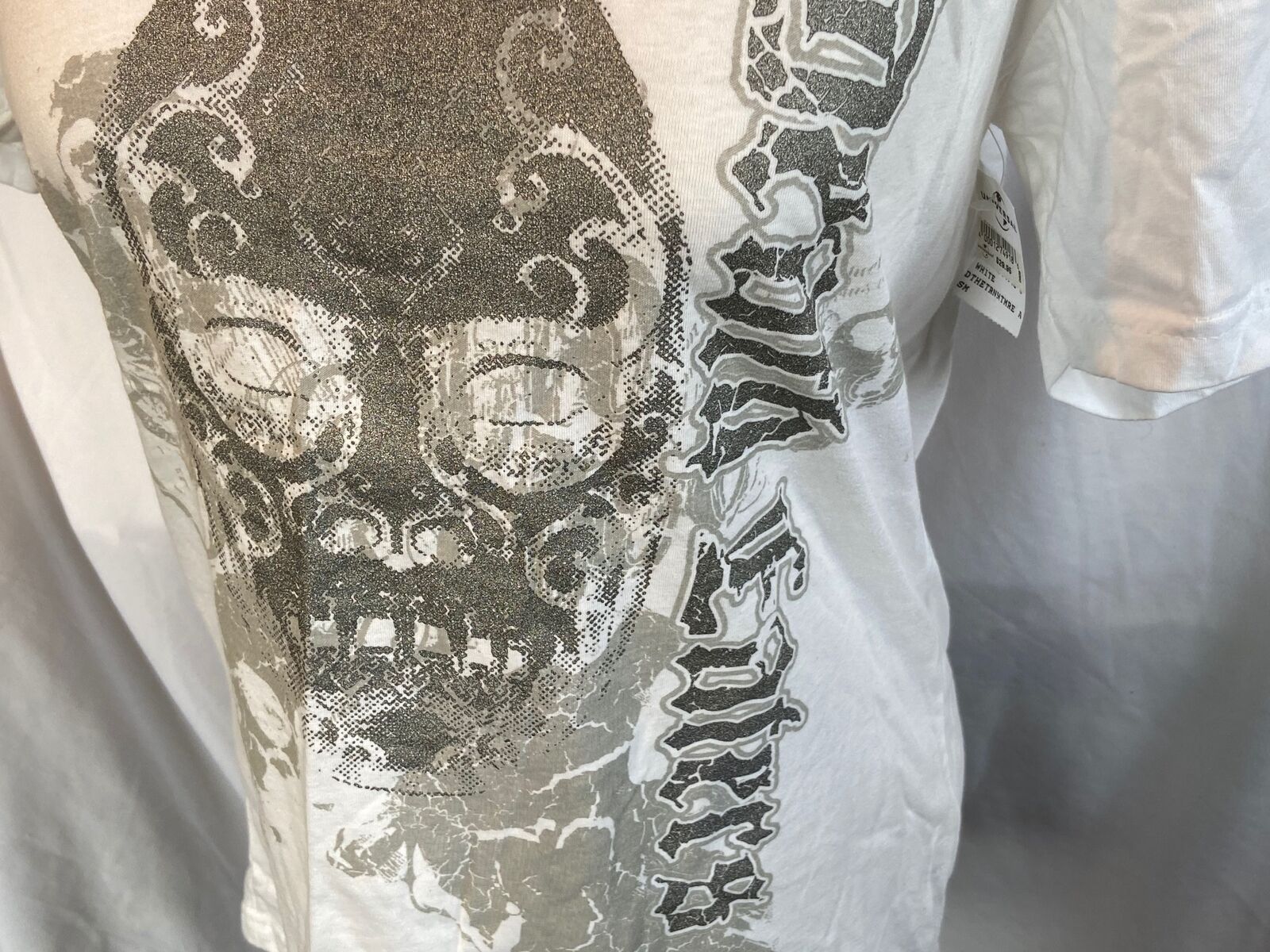 NWT Universal Wizarding World Harry Potter T-Shirt Death Eater White Siz... - $23.06