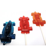 12 LARGE RACE CAR Lollipops - Race Car Party, Indy 500 Race - £13.09 GBP