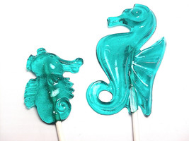 12 Seahorse Lollipops - Beach Wedding, Under The Sea Party, Nautical Theme - £12.85 GBP