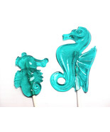 12 SEAHORSE LOLLIPOPS - Beach Wedding, Under the Sea Party, Nautical Theme - $23.31 CAD