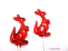 12 Kangaroo Lollipops - Pick Any Color And Flavor - £11.98 GBP