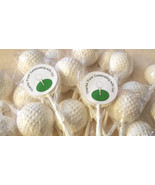 10 GOLF BALL LOLLIPOPS with Free Personalized Labels - Golf Party, Golf ... - $19.19 CAD