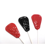 12 LACROSSE STICK LOLLIPOPS - Hard Candy - Sport Party Favors - £11.15 GBP