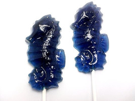 12 Large Seahorse Lollipops - Pick Any Color And Flavor - £12.04 GBP