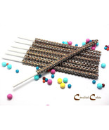 16 - BROWN Cake Pop Bling Sticks - Free US Shipping - $11.99