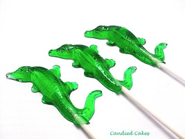 12 Alligator Lollipops - Any Color And Flavor - £11.72 GBP