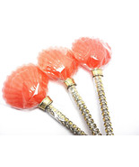 12 CLAM SHELL LOLLIPOPS with Bling Sticks - Mermaid Party Favors - $34.28 CAD