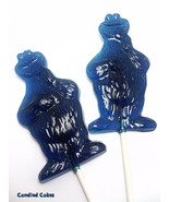 10 BLUE MONSTER LOLLIPOPS -  Hard Candy - Sesame Street - $20.56 CAD