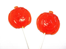 12 Large JACK O LANTERN Lollipops - Halloween Lollipops - £11.98 GBP