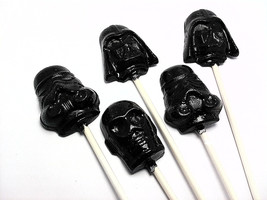 An item in the Home & Garden category: 10 STAR WARRIOR LOLLIPOPS - Hard Candy Lollipops