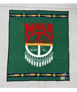 NWT Pendleton NARA Wool Blanket 80&quot;x64” Green/Red Limited Edition * READ - $270.00