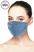 New Denim 3d Reusable Face Mask - £8.90 GBP