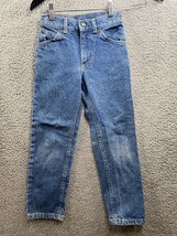 VTG Lee Jeans Kids Size 8 Slim 21x20 - $10.80