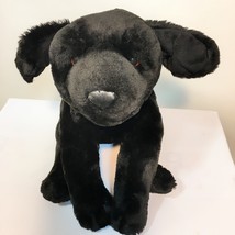 Kids Preferred Black Labrador Retriever Puppy Dog Plush Stuffed Animal 15&quot; - £24.04 GBP