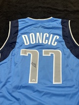 Luka Doncic Signed Dallas Mavericks Basketball Jersey COA - £199.03 GBP