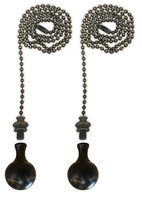 Royal Designs Celling Fan Pull Chain Beaded Ball Extension Chains with Decorativ - £17.57 GBP+