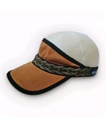 Vintage Kavu Visor Hat Adult Sun Adjustable Strap Seattle Made In USA - $15.79