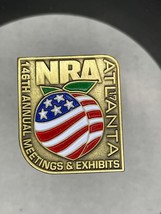 NRA 146th Annual Meetings &amp; Exhibits Atlanta 2017  Hat Lapel Pin - $14.85